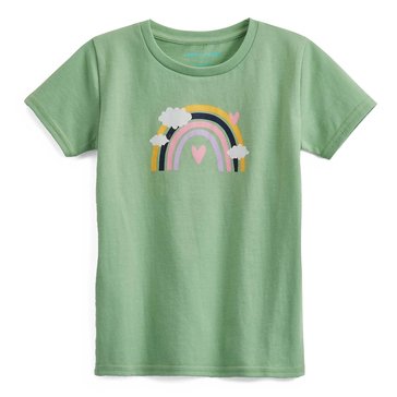 Liberty & Valor Toddler Girls Rainbow Graphic Tee