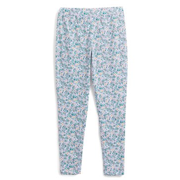 Liberty & Valor Little Girls Mini Floral Leggings