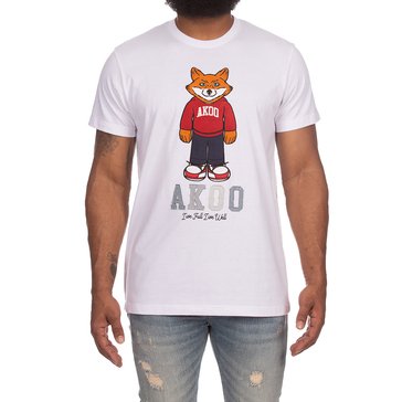 Akoo Men's Short Sleeve Slick Knit Shirt