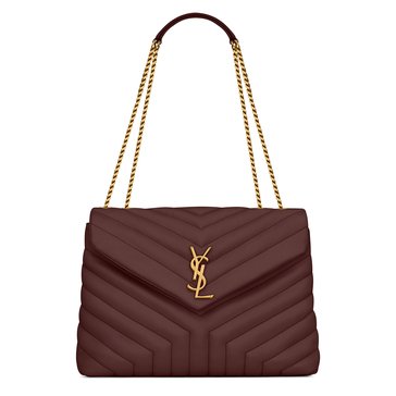 Yves Saint Laurent Loulou Medium In Matelass Y Leather Shoulder Bag