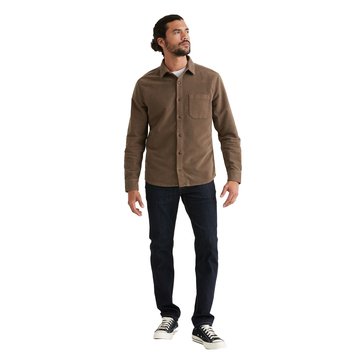 DUER Men's Long Sleeve No Sweat Moleskin Shirt