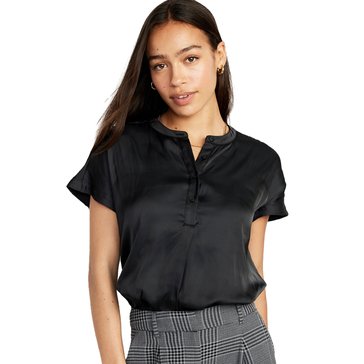 Old Navy Women's Short Sleeve Dolman Popover Shirting Top