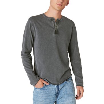 Lucky Brand Men's Long Sleeve Weekend Slub Jersey