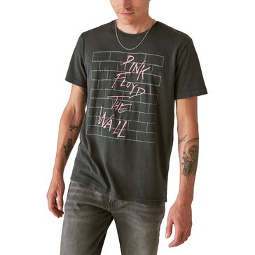Lucky Brand Men's Pink Floyd The Wall Graphic Tee