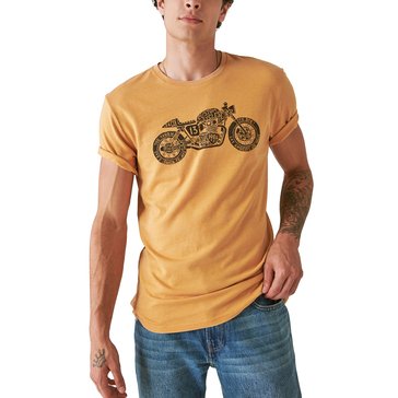 Lucky Brand Men's Moto Bike Graphic Tee