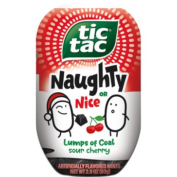 Tic Tac Candy Black Cherry Mints, 2 Oz