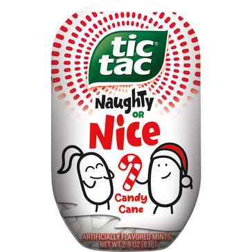 Tic Tac Candy Cane Mints, 2.9 Oz