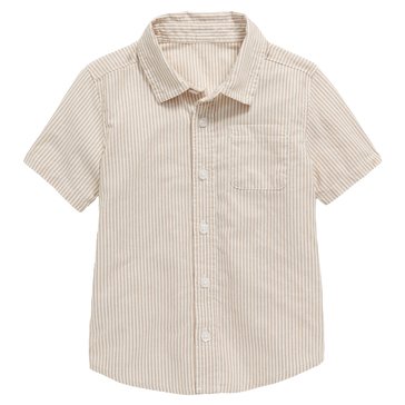 Old Navy Baby Boys' Short Sleeve Print Button Up Shirt