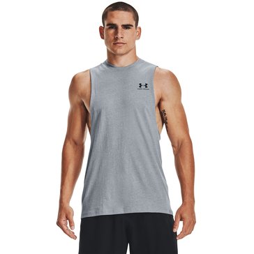 Under Armour Men's Left Chest Cut Off Tank