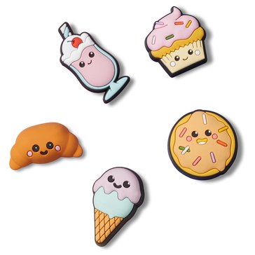 Crocs Mini 3D Pastry Shop Charm Jibbitz 5-Pack