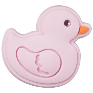 Crocs Pink Rubber Ducky Charm Jibbitz