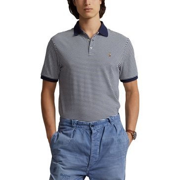 Polo Ralph Lauren Men's Short Sleeve Interlock Stripe Polo