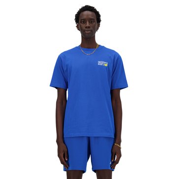 New Balance Mens Athletics Relaxed Premium Logo T-Shirt
