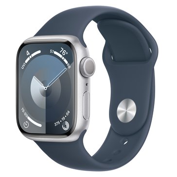 Apple Watch Series 9 GPS + Cellular Aluminum with Sport Band - Medium/Large