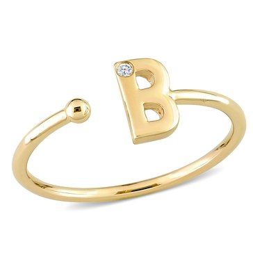 Sofia B. Diamond Accent Initial Ring