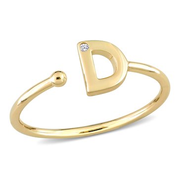 Sofia B. Diamond Accent Initial Ring