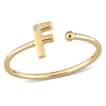 Sofia B. Diamond Accent Initial Ring