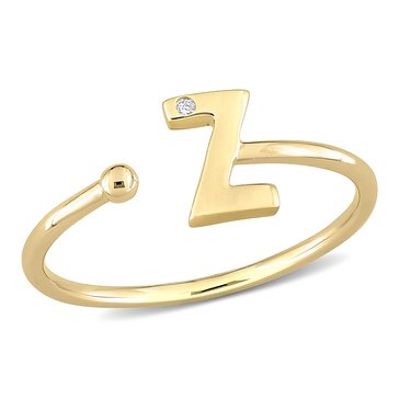 Sofia B. Diamond Accent Initial Ring