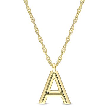 Sofia B. Initial Pendant Necklace