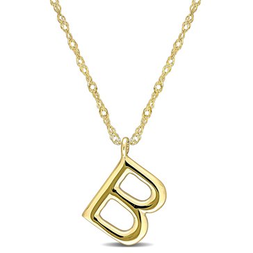 Sofia B. Initial Pendant Necklace