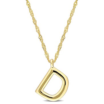 Sofia B. Initial Pendant Necklace