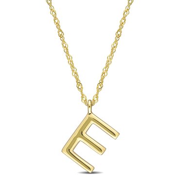 Sofia B. Initial Pendant Necklace