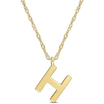 Sofia B. Initial Pendant Necklace