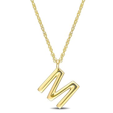 Sofia B. Initial Pendant Necklace