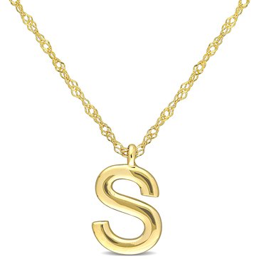 Sofia B. Initial Pendant Necklace