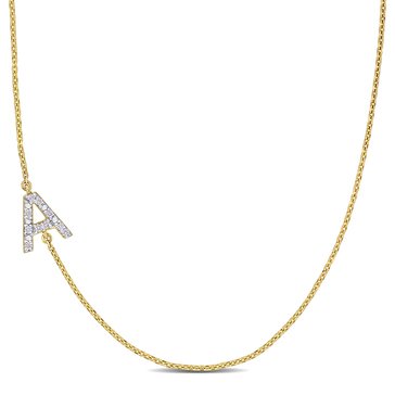 Sofia B. Diamond Accent Initial Pendant