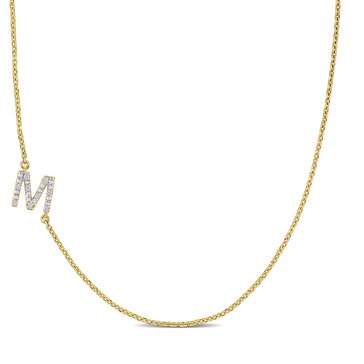 Sofia B. Diamond Accent Initial Pendant