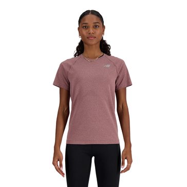 New Balance Womens Knit Slim T-Shirt 