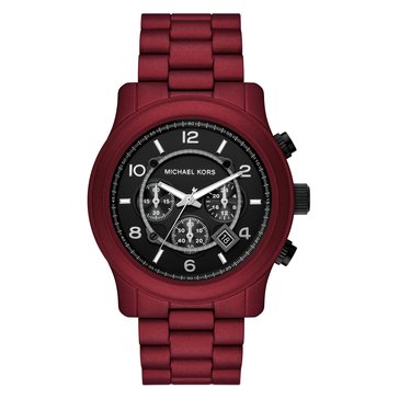 Michael Kors Men's Runway Chronograph Matte Coated Bracelet Watch