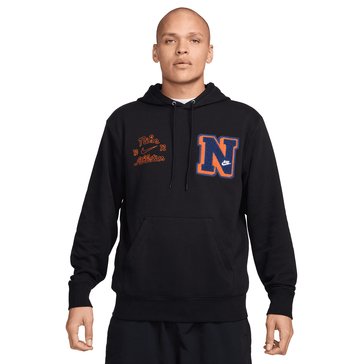 Nike Men's Club French Terry Varsity Pullover Hoodie 