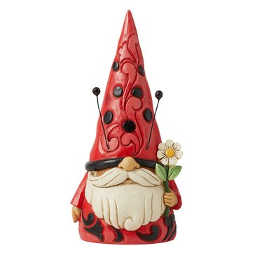 Jim Shore Heartwood Creek Ladybug Gnome Figurine