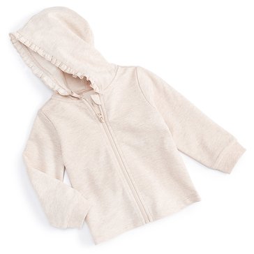 Wanderling Baby Girls' Heathered Hoodie