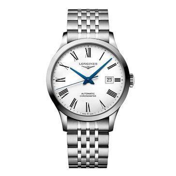 Longines Men's Record Bracelet Automatic Watch