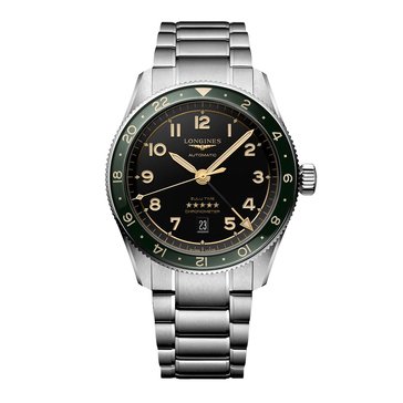 Longines Men's Spirit Zulu Time Automatic Bracelet Watch