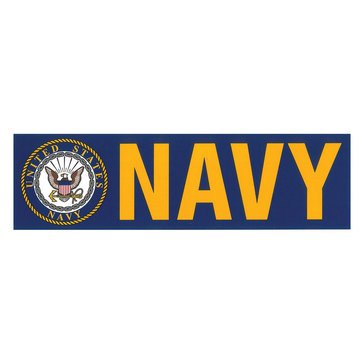 Mitchell Proffitt Navy with Logo Mitchell Proffitter Sticker