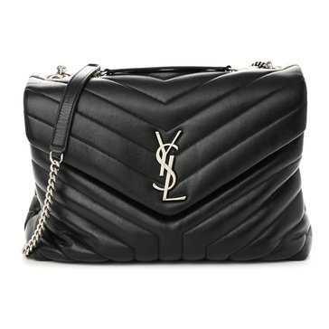 Saint Laurent Medium Lou Lou Quilted Leather Handbag
