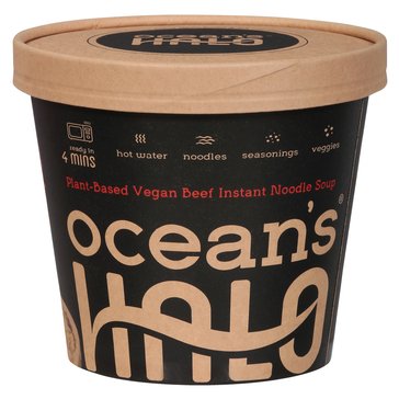 Ocenas Halo Organic Beef Noodle Bowl, 4 oz