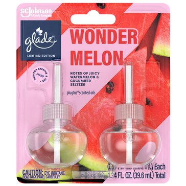 Glade Plug-In Scented Oil Refill, Wonder Melon