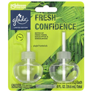 Glade Plug-In Scented Oil Refill, Fresh Confidence