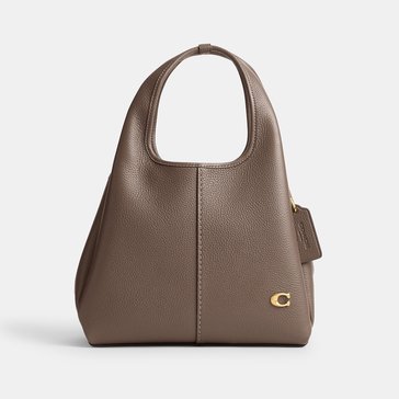 Coach Polished Pebble Leather Lana Shoulder Bag 23