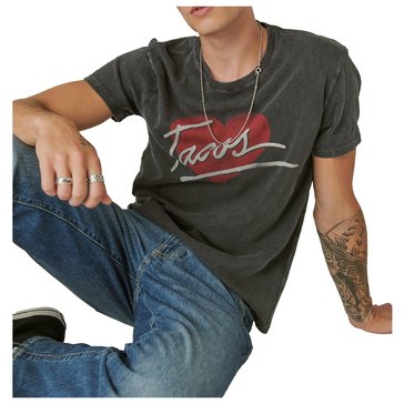 Lucky Brand Men's I Love Tacos Graphic Tee