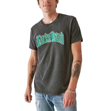 Lucky Brand Men's Gothic Graphic Tee