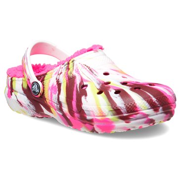 Crocs Big Kids Classic Lined Marble Clog