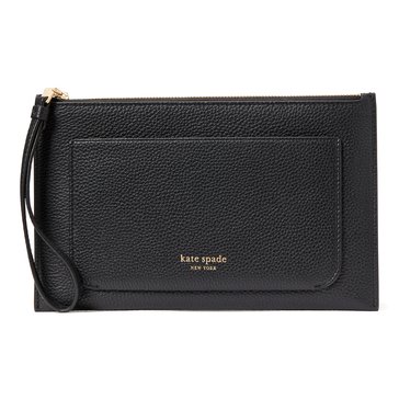 Kate Spade Ava Pebbled Leather Wristlet