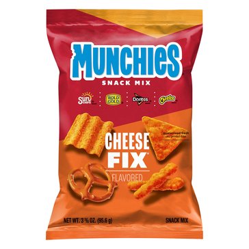 Munchies Cheese Fix Flavored Snack Mix, 3.37oz