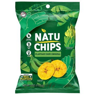 Natuchips Plantain Original Chips, 4oz